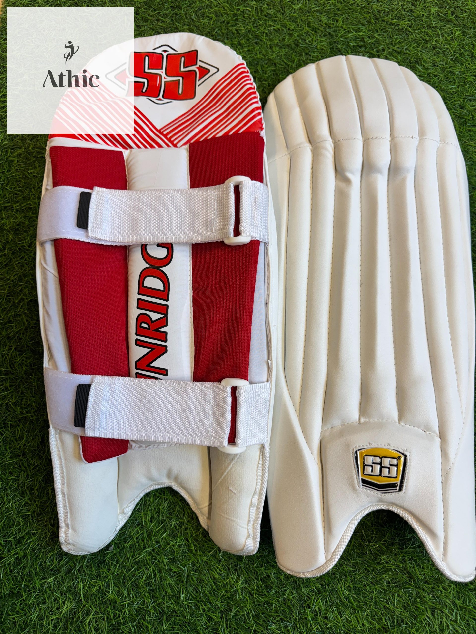 SS Wicket Keeping Pads - Lightweight Comfort & Protection - Image 3
