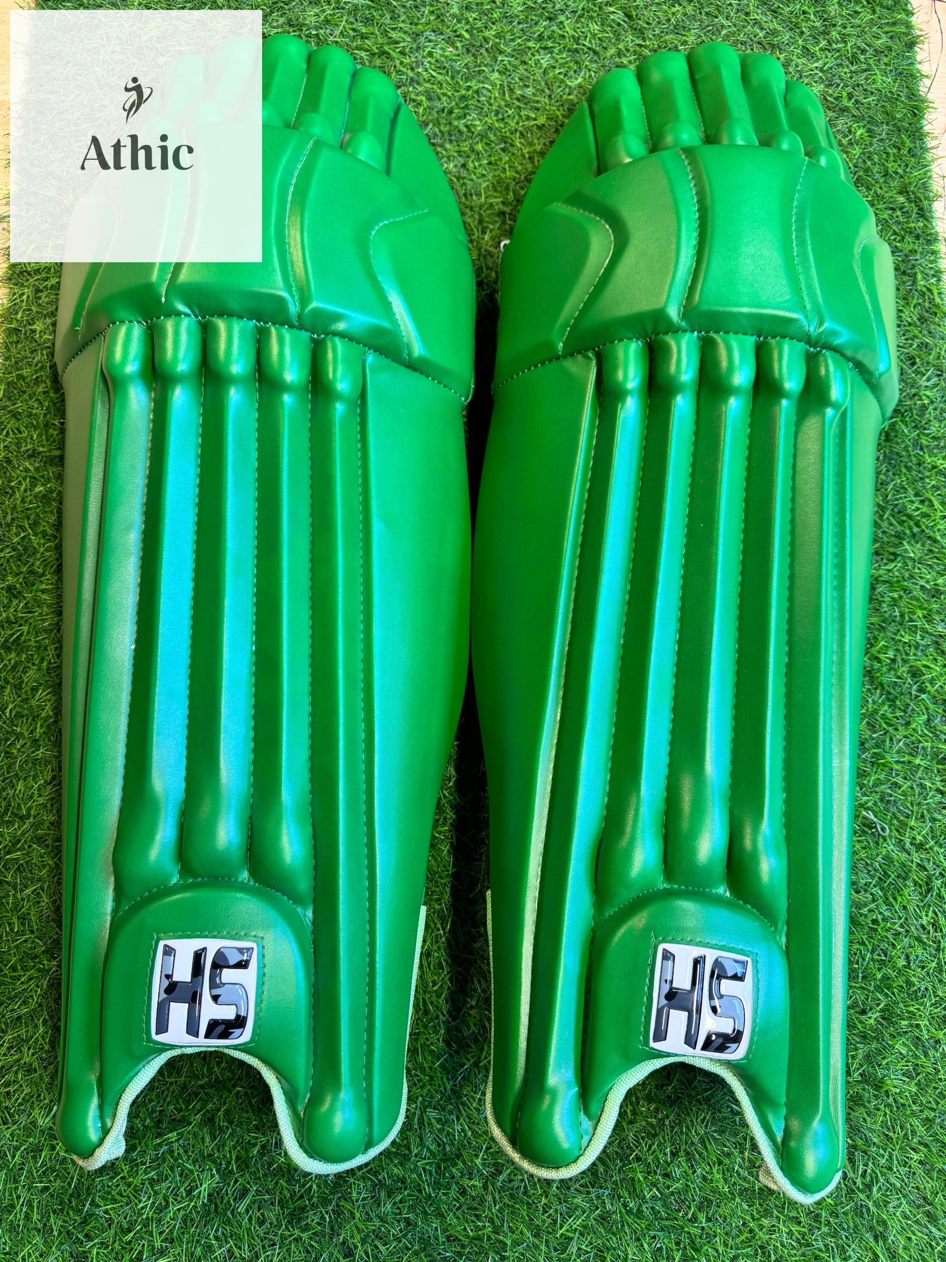 HS Core 9 Green Batting Pads