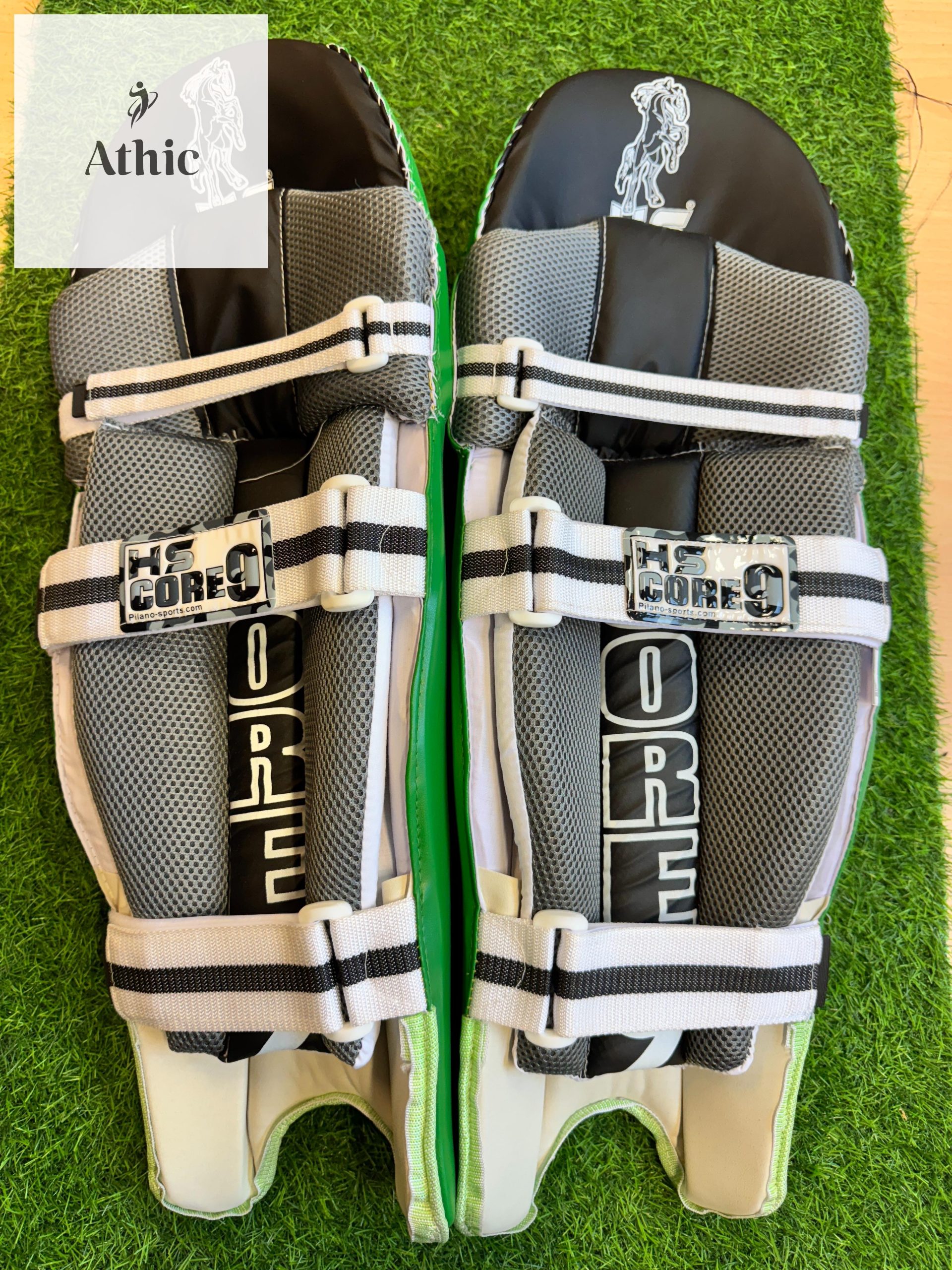 HS Core 9 Green Batting Pads - Image 3